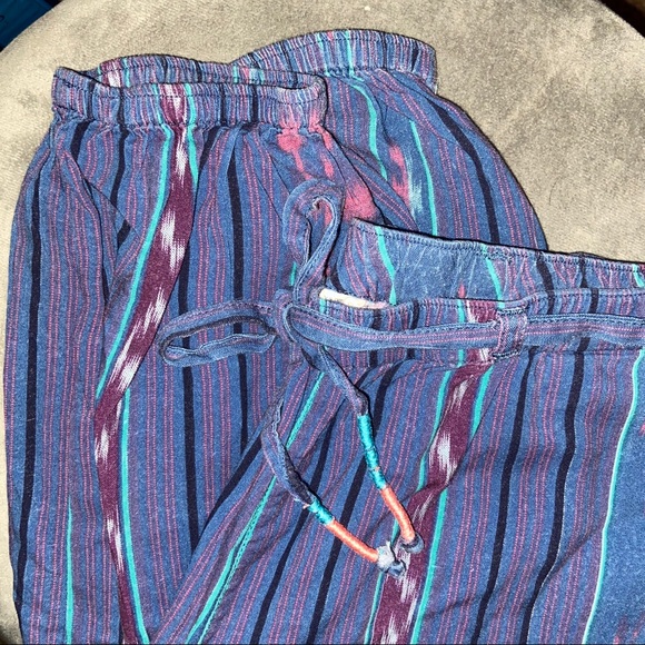 SOLD • ROXY • Tribal Lounge Pants • Multicolor - Picture 5 of 9